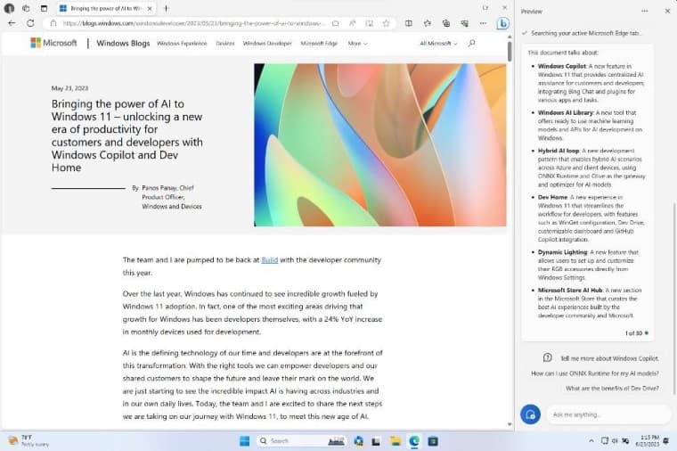 build 23493 screenshots