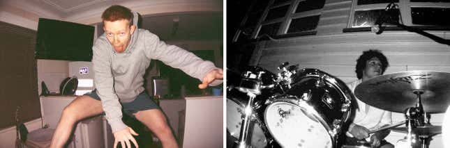 Δύο φωτογραφίες που τραβήχτηκαν από την κάμερα ONE35, μία έγχρωμη και μία ασπρόμαυρη.