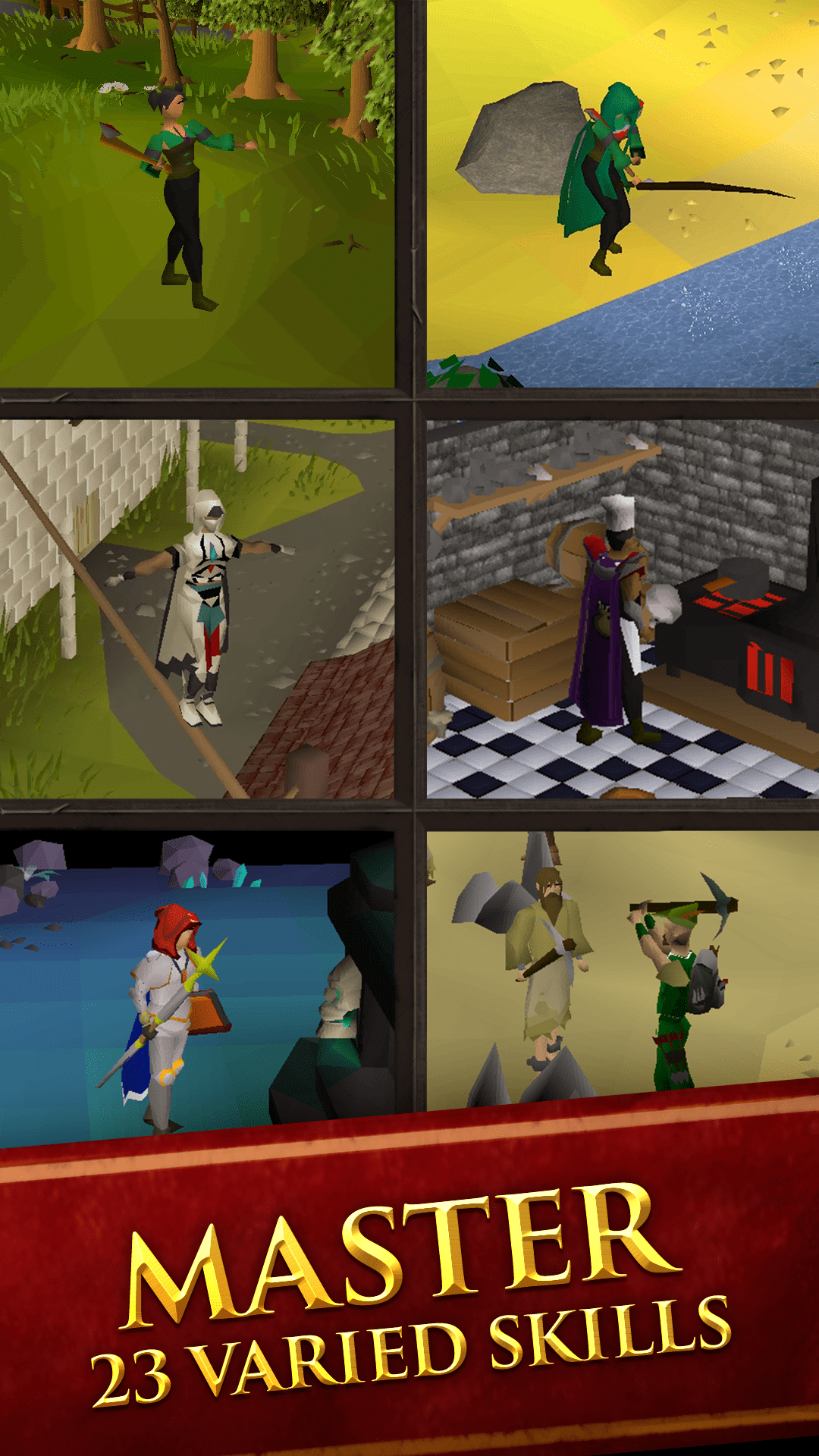 Old School RuneScape Play Store screen