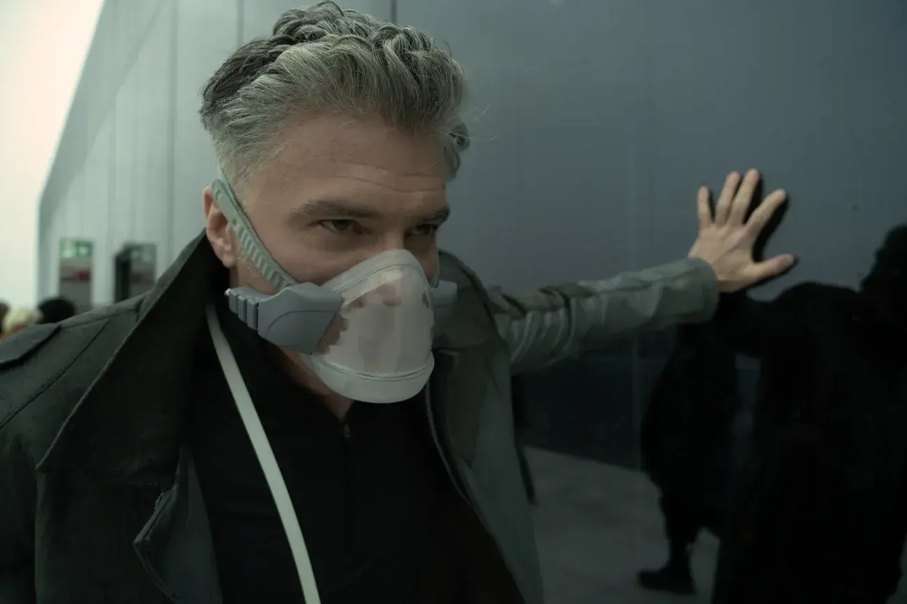 Anson Mount ως Capt. Pike στο επεισόδιο 202 â€œAd Astra per Asperaâ€ του Star Trek: Strange New Worlds, με ροή στο Paramount+, 2023. Φωτογραφία Cr: Michael Gibson/Paramount+