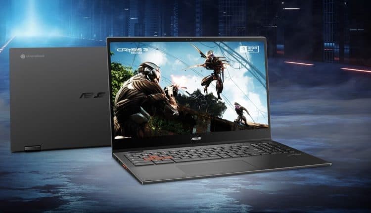 ASUS Gaming Chromebook Vibe CX55 Flip Promo Image
