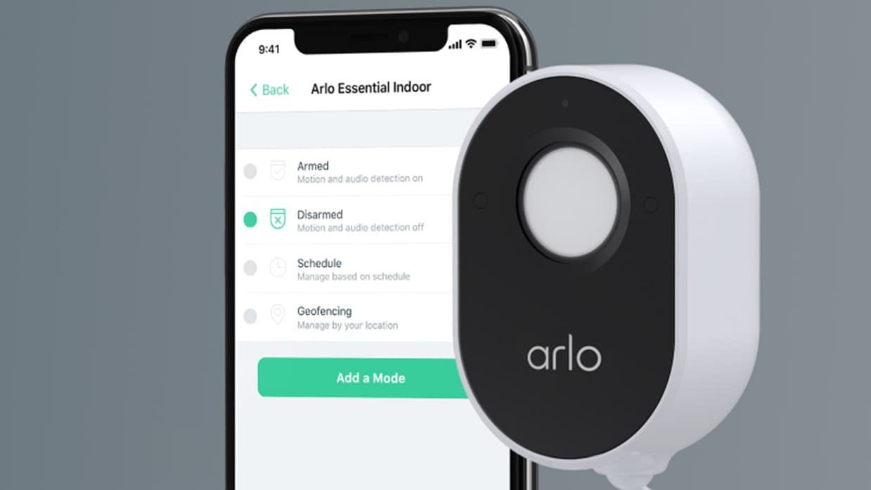 Arlo Essential Indoor Camera Promo Image