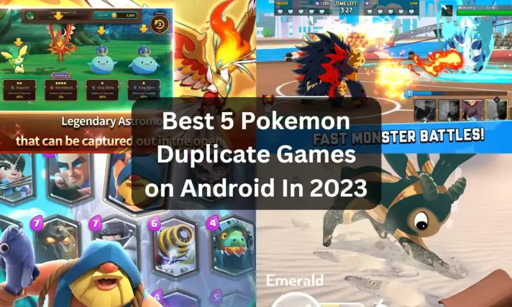 Τα καλύτερα 5 παιχνίδια Pokemon Duplicate στο Android
