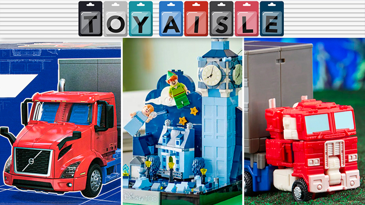 Hasbro Transformers x Volvo, Lego Disney
