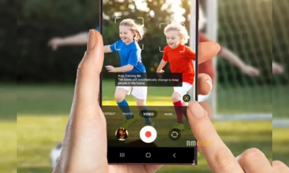 Samsung Auto Framing Feature