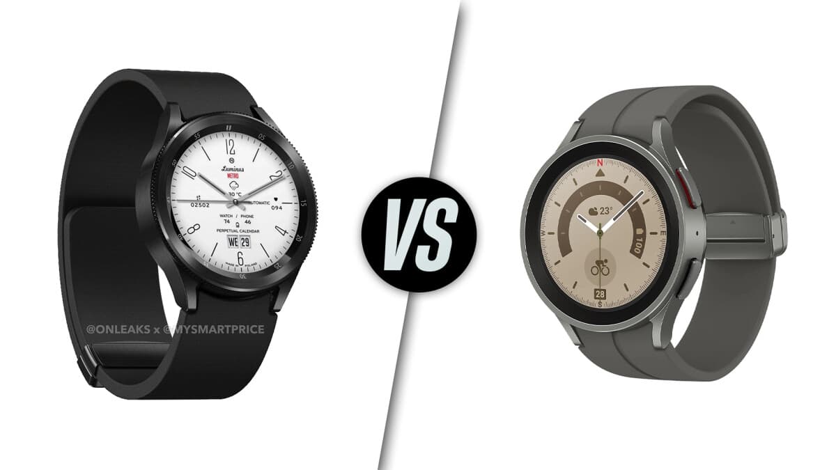Galaxy Watch 6 Classic vs Galaxy Watch 5 Pro