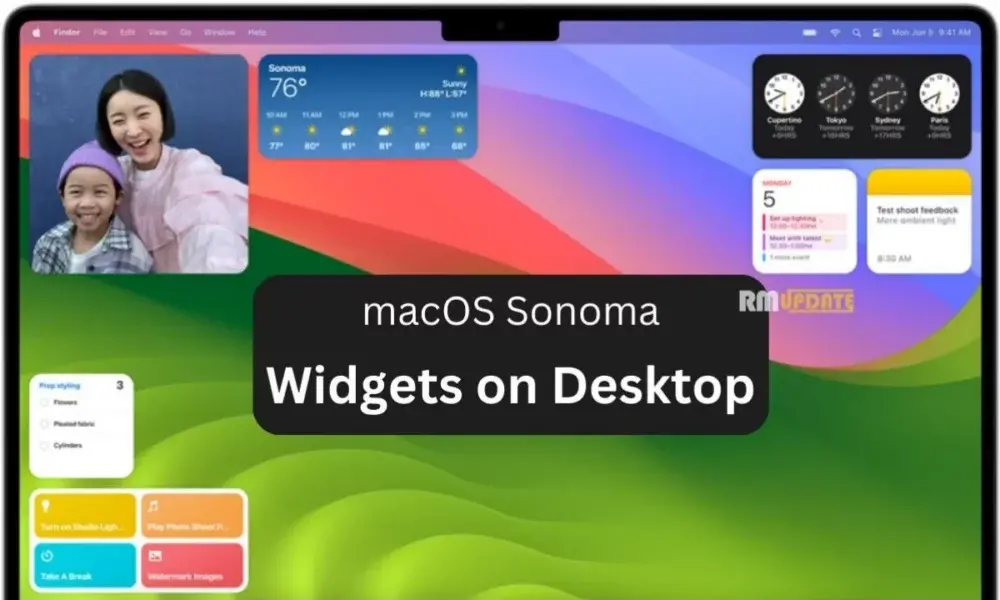 Πώς να χρησιμοποιήσετε διαδραστικά γραφικά στοιχεία στο macOS Sonoma
