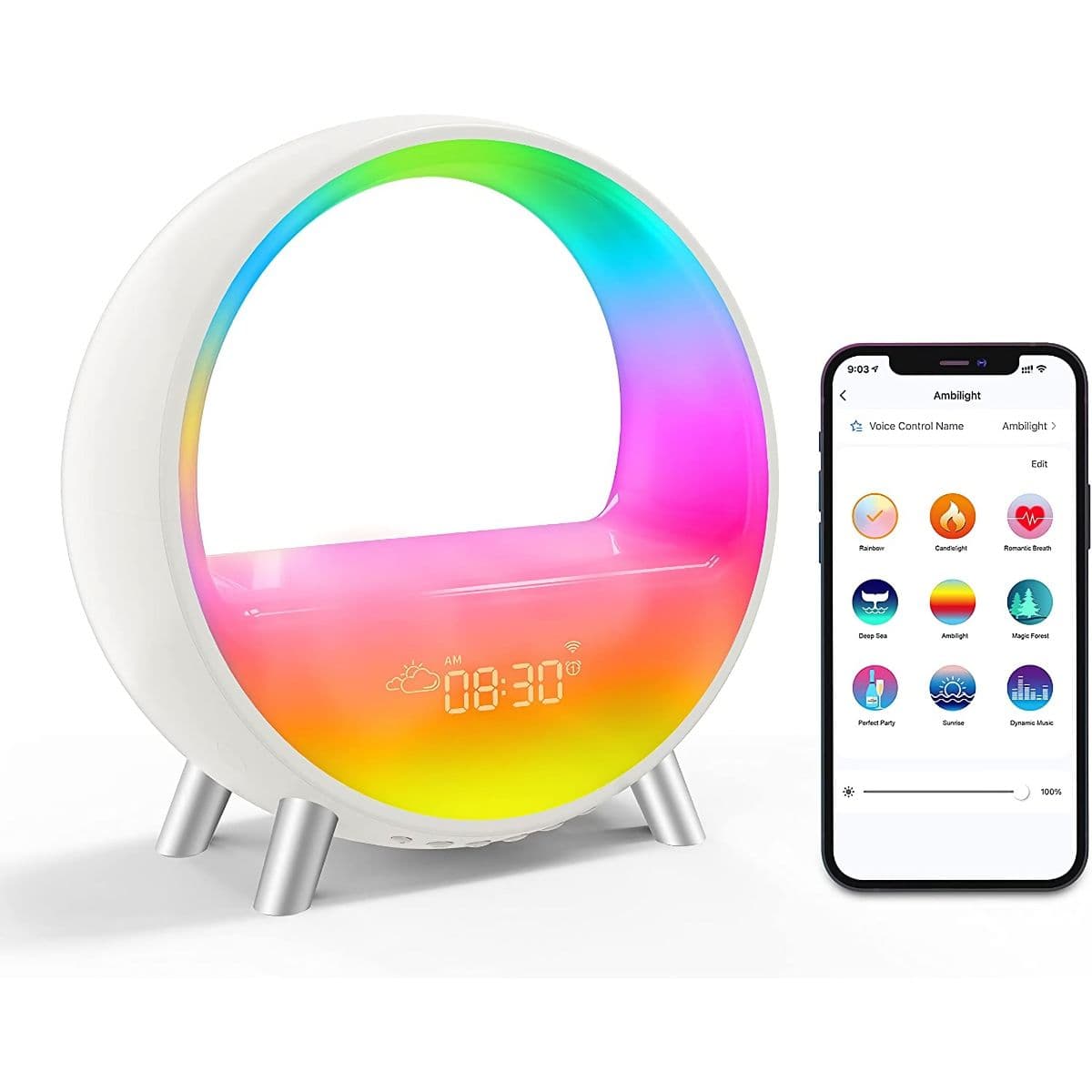 Amouhom Smart Bedside Lamp