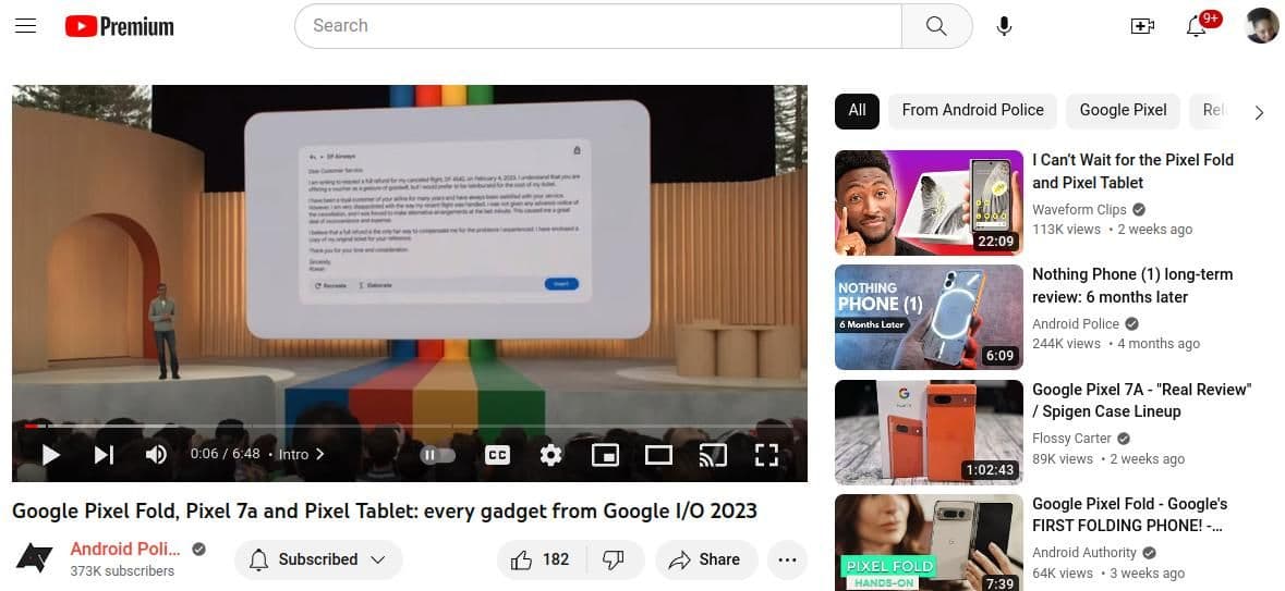 YouTube-video-player-desktop