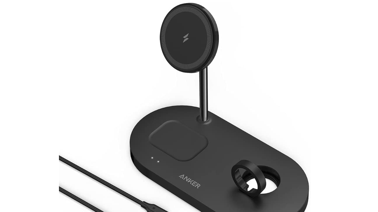 Anker 533 Magnetic Wireless Charger (3-in-1 Stand)