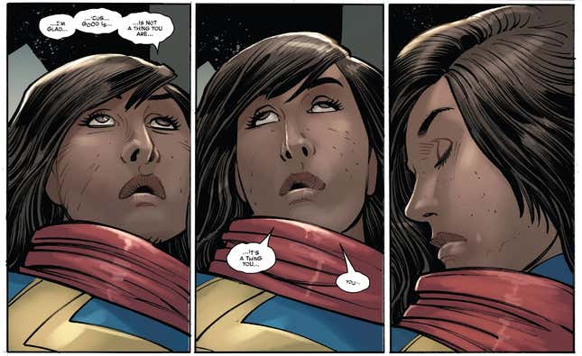 Εικόνα για άρθρο με τίτλο Amazing Spider-Man #26 Does Mrs. Marvel Dirty