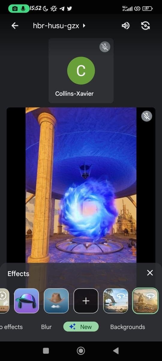 Αλλαγή του φόντου σας στο Google Meet