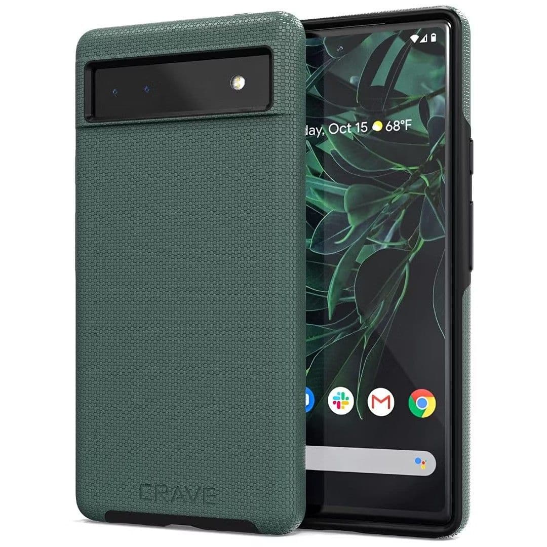 Θήκη Crave Dual Guard για Pixel 6a - χρώμα Aqua
