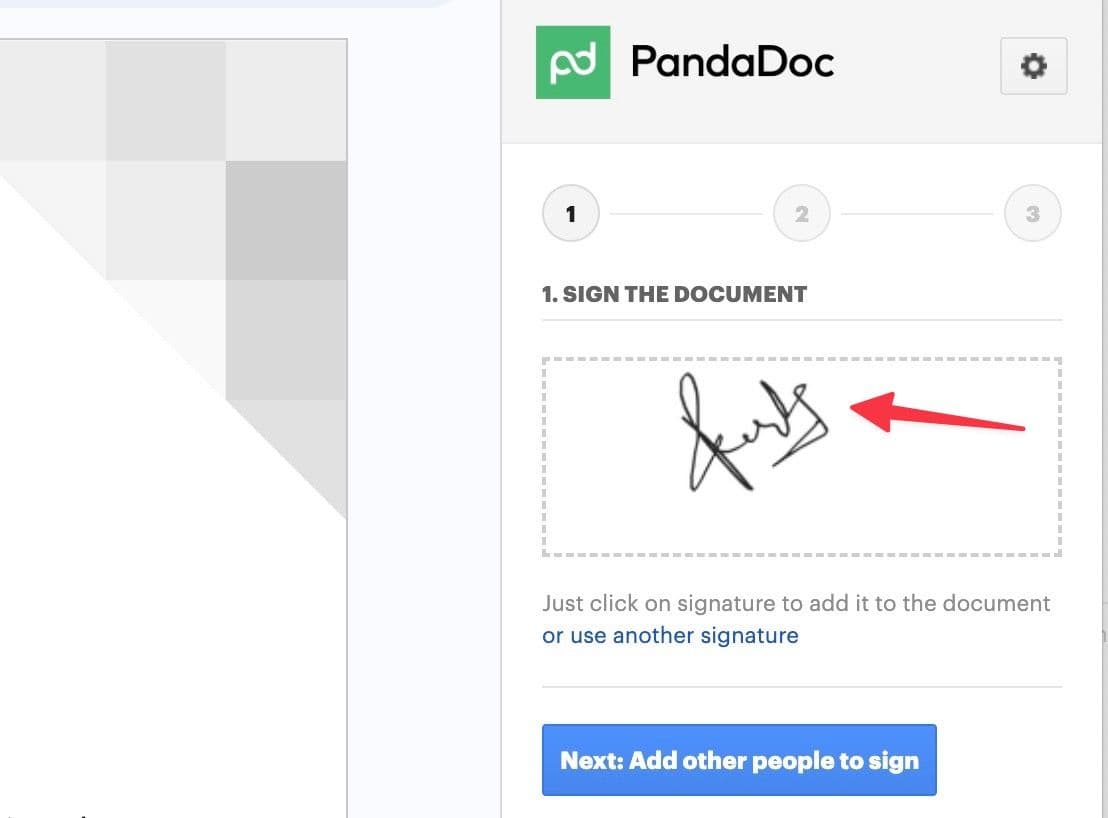 προσθέστε την υπογραφή σας