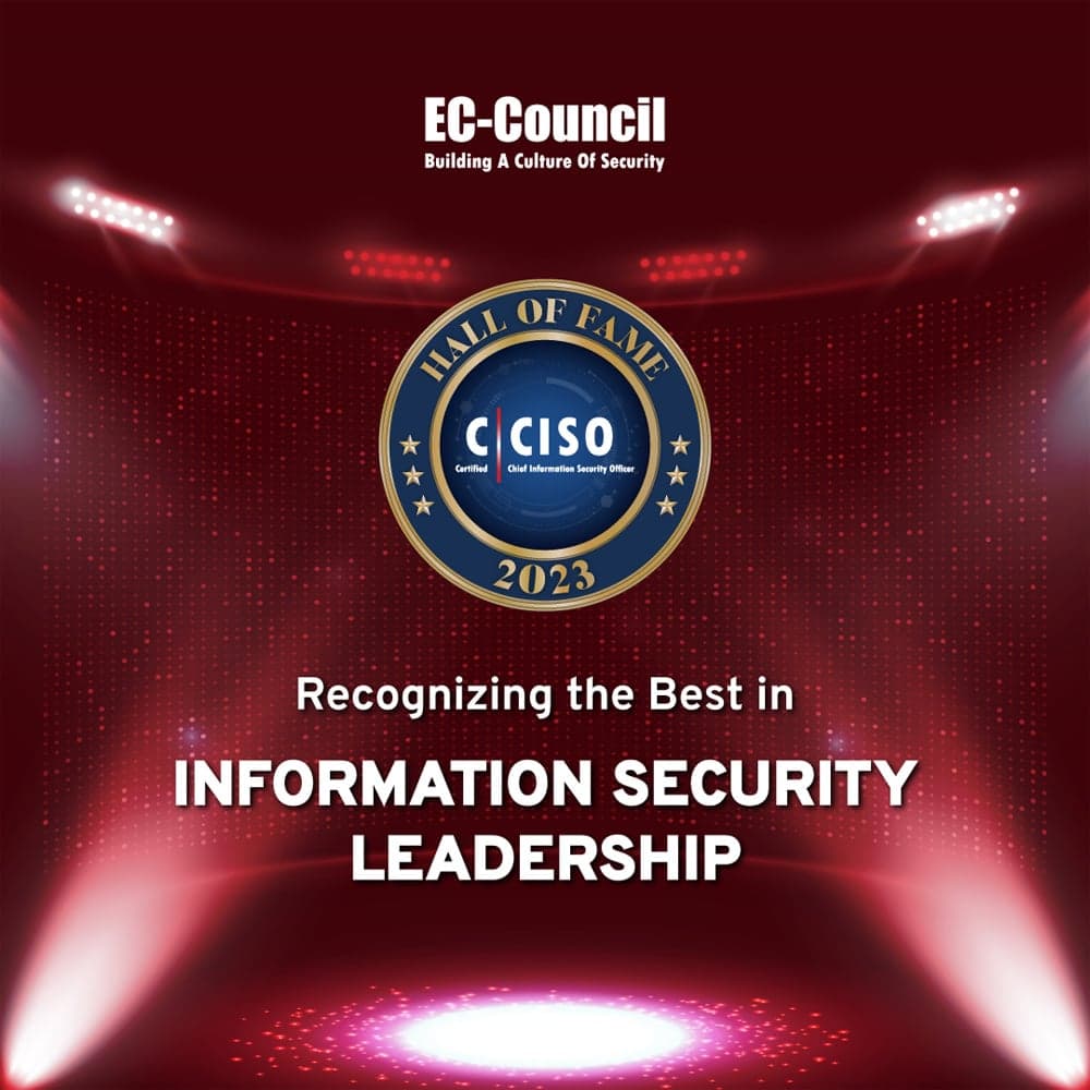 Βραβείο Hall of Fame EC-Council CISO