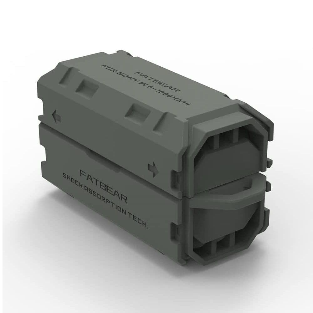 Θήκη για ακουστικά FATBEAR σε λευκό φόντο