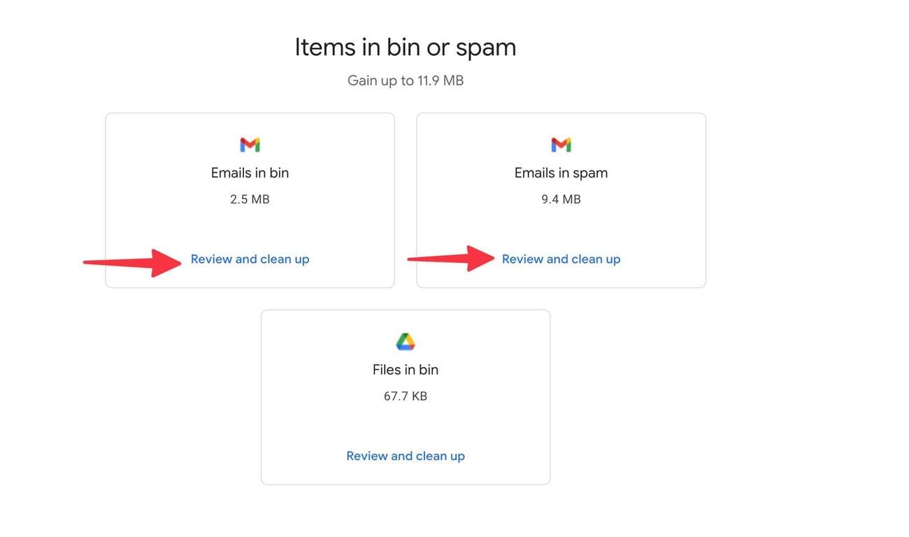 αναθεωρήστε και καθαρίστε τα αντικείμενα