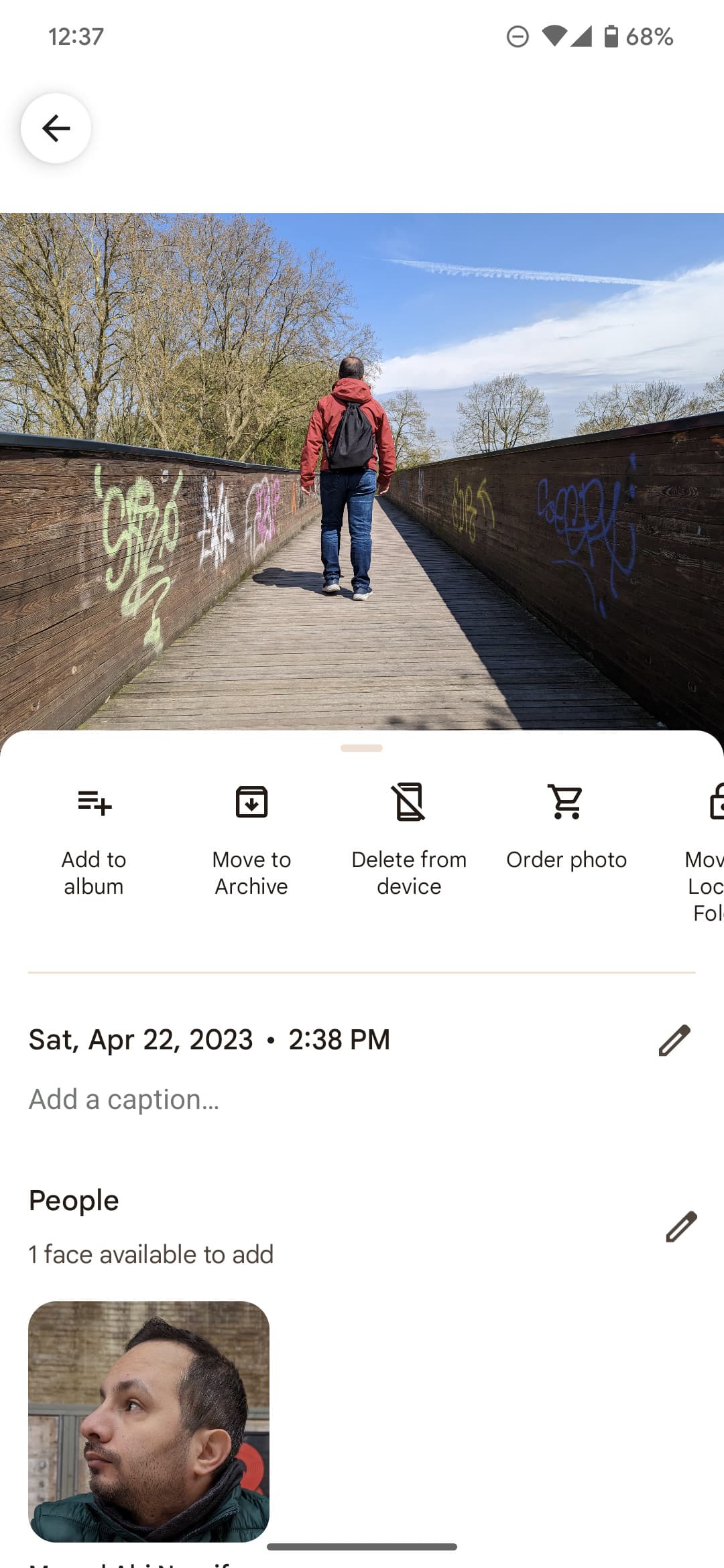 google photos αναγνώριση προσώπου από πίσω 5
