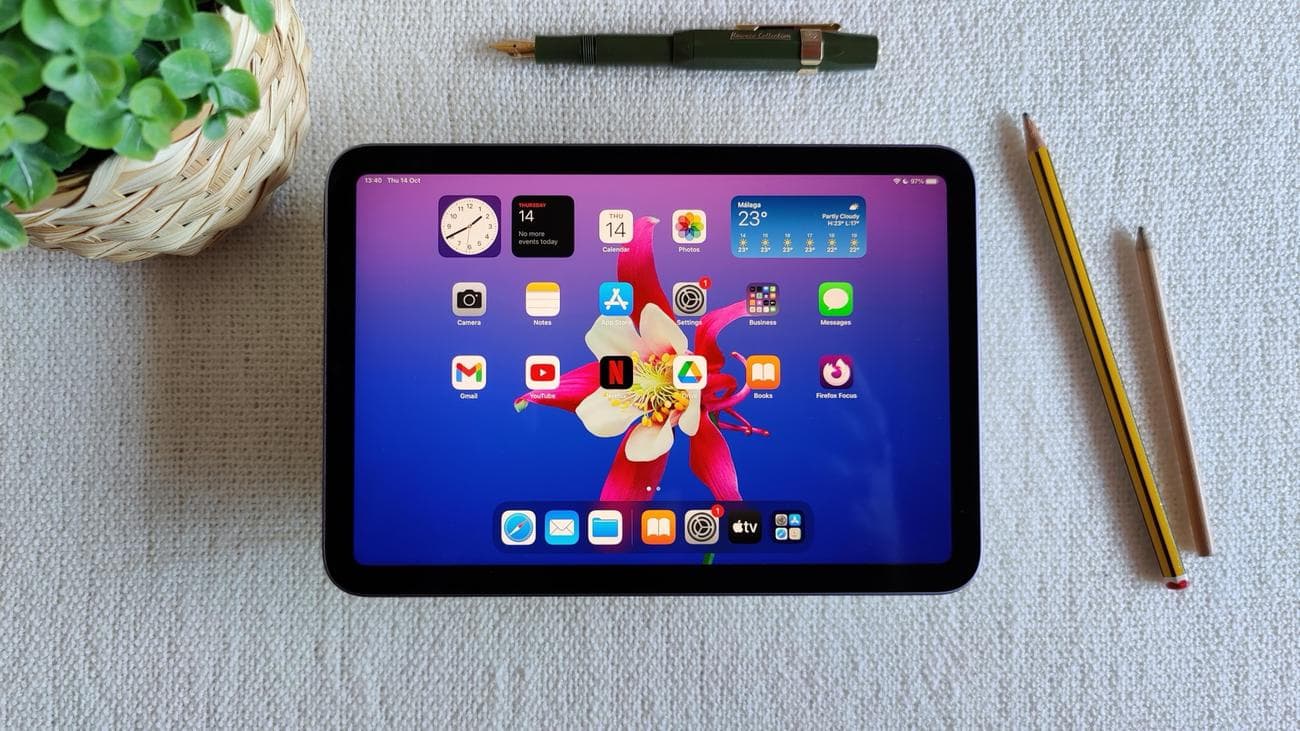 Ένα iPad mini με iPadOS 15