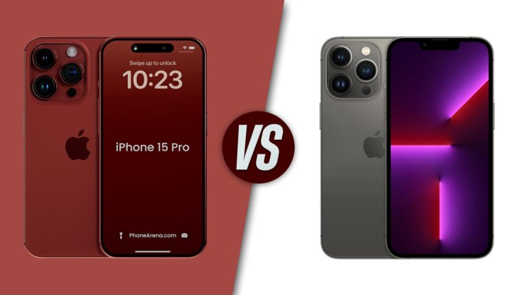 iPhone 15 Pro εναντίον iPhone 13 Pro
