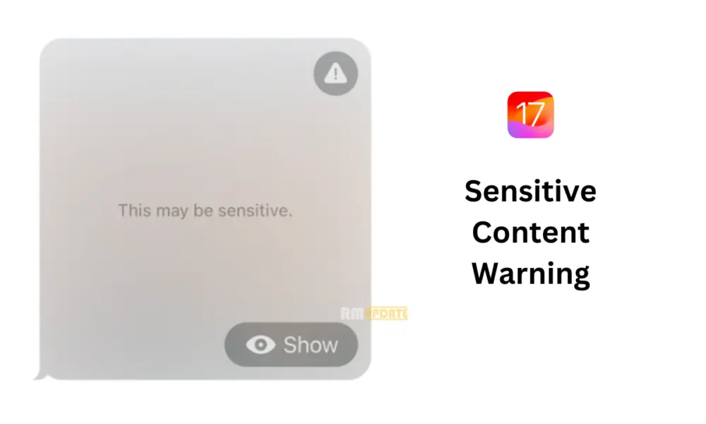 ios 17 Sensitive Content Warning