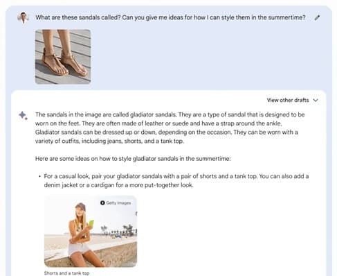 Σύντομα, θα μπορείτε να συνδυάσετε το Bard με το Google Lens - Τι συμβαίνει με το δέρμα σας;  Ρωτήστε τον Δρ. Google Lens