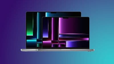 μπλε εικόνα macbook pro