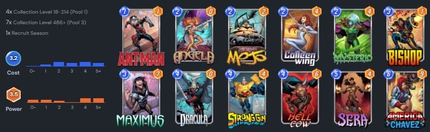 snap κάρτες της marvel