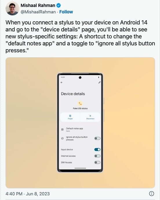 Το Android 14 μπορεί να φέρει μερικές εξαιρετικές λειτουργίες γραφίδας στο Pixel Tablet