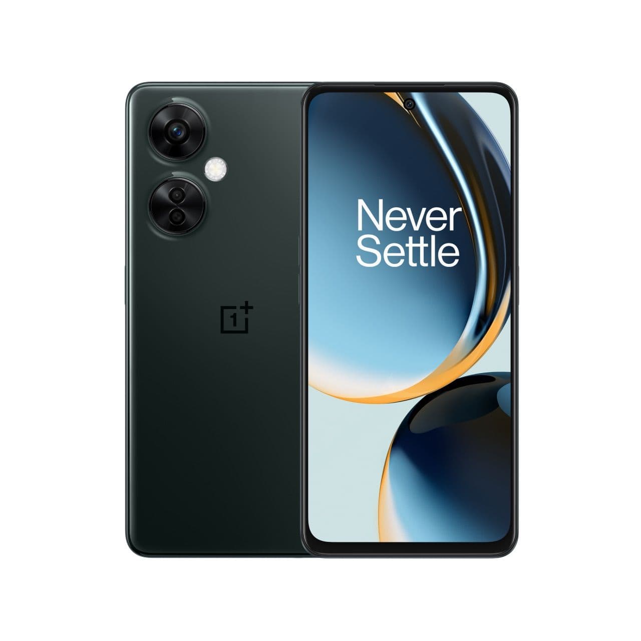 Render του πίσω και του μπροστινού μέρους του OnePlus Nord N30