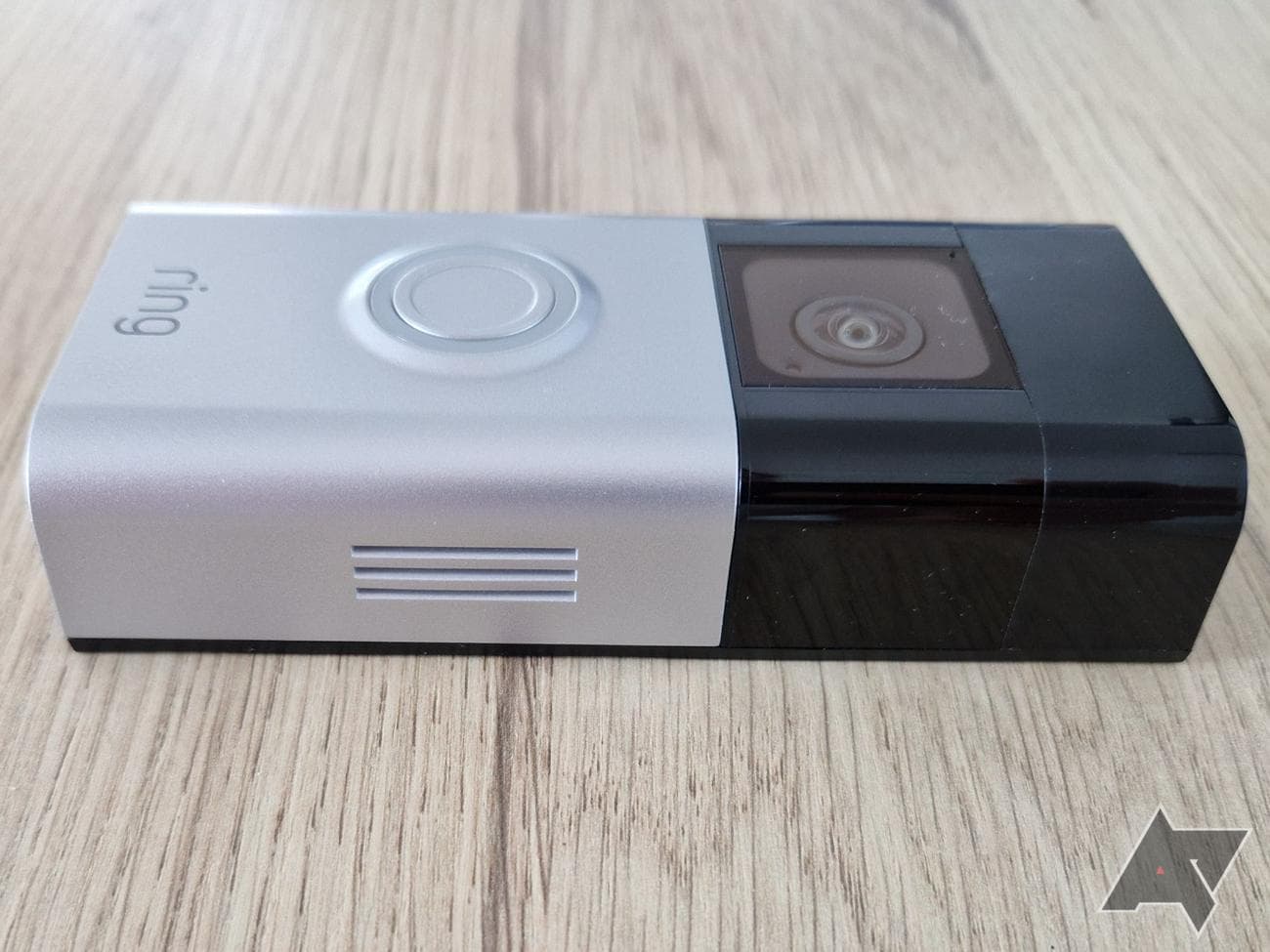 Ring Battery Doorbell Plus side view