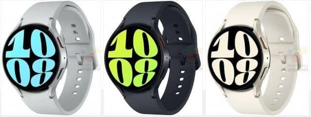 Samsung Galaxy Watch 6, Samsung Galaxy Watch 6 και Watch 6 Classic: Εμφανίζονται σε λεπτομερή renders