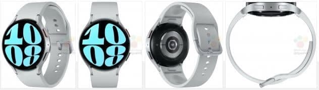 Samsung Galaxy Watch 6, Samsung Galaxy Watch 6 και Watch 6 Classic: Εμφανίζονται σε λεπτομερή renders