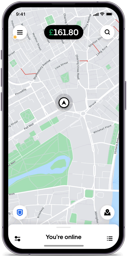 Η έξυπνη φόρτιση έρχεται στην εφαρμογή προγράμματος οδήγησης Uber
