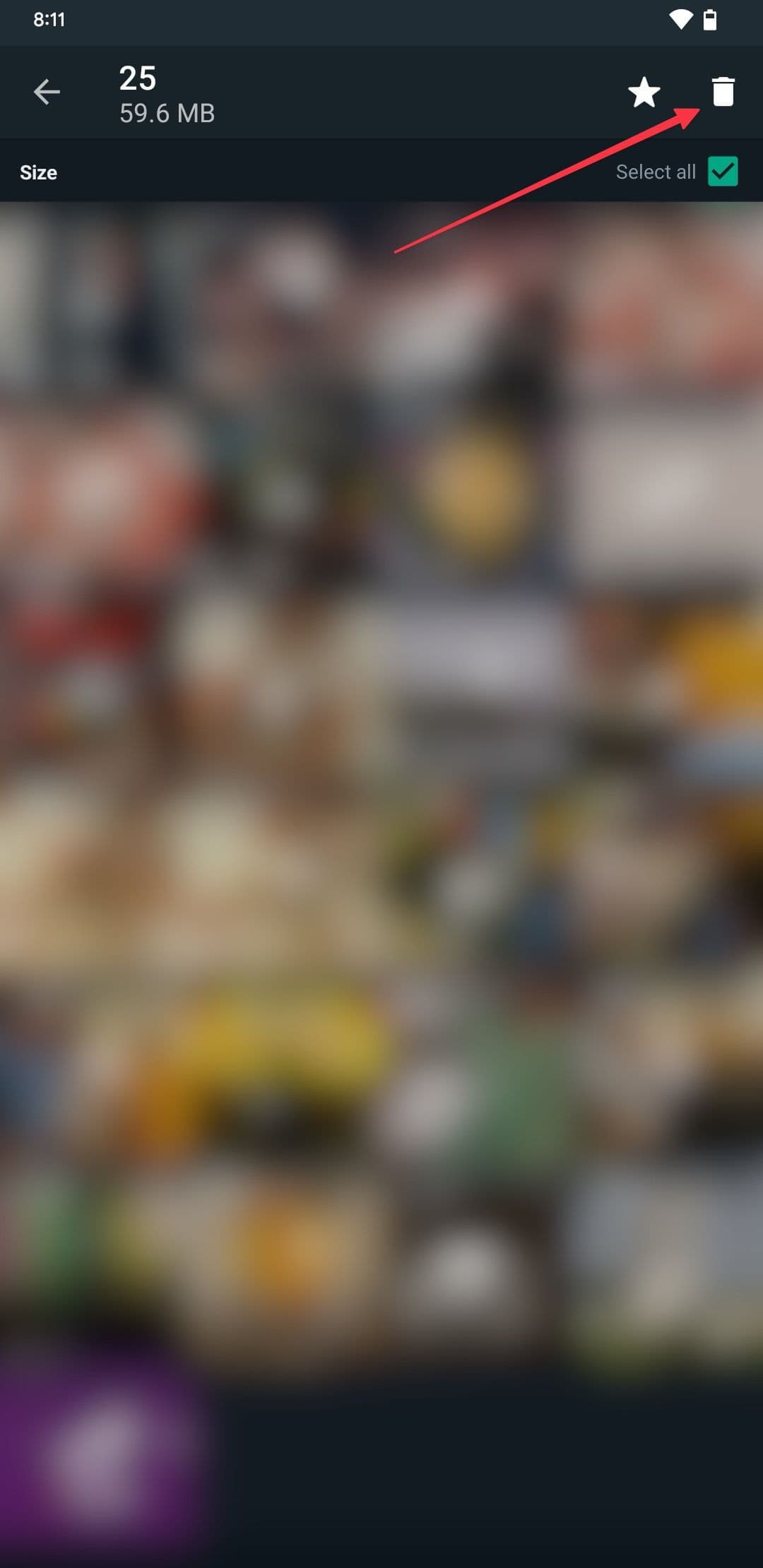 Διαγραφή δεδομένων από συνομιλίες στο WhatsApp