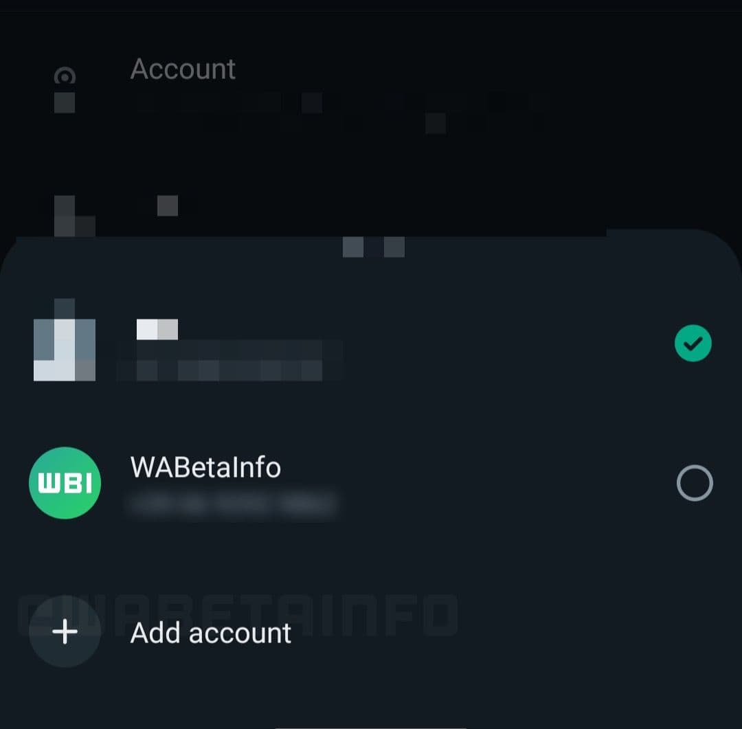Η υποστήριξη πολλαπλών λογαριασμών WhatsApp βρίσκεται σε εξέλιξη