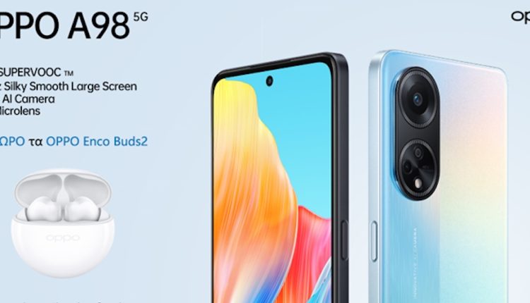 Η OPPO παρουσιάζει το νέο A98 5G, με εκπληκτικές επιδόσεις μπαταρίας και μοναδική εμπειρία χρήσης