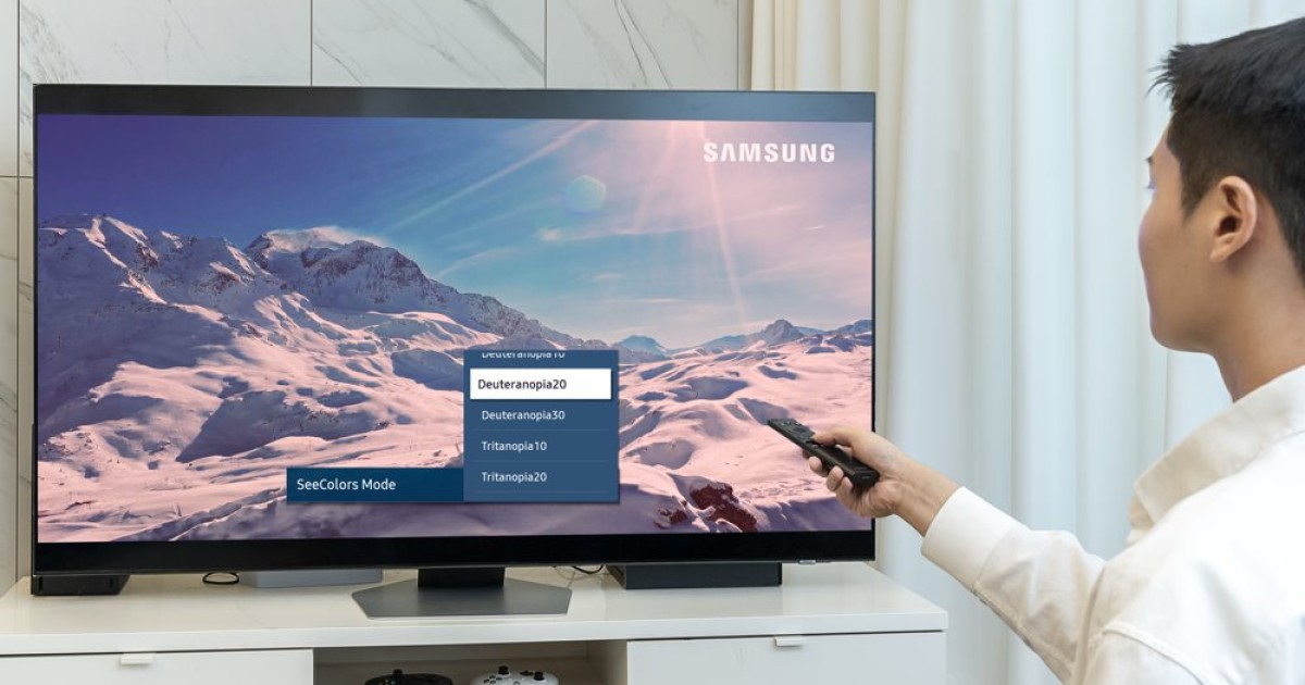 Η Samsung παρουσιάζει τη λειτουργία SeeColors στη σειρά τηλεοράσεων και οθονών 2023