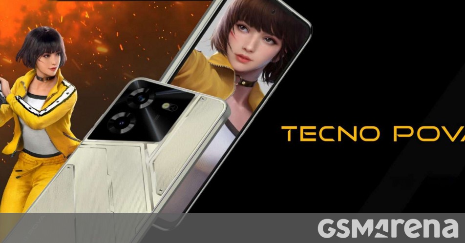 Η Tecno ανακοινώνει το Pova 5 με μπαταρία 6.000 mAh, ετικέτες ειδικής έκδοσης Free Fire μαζί
