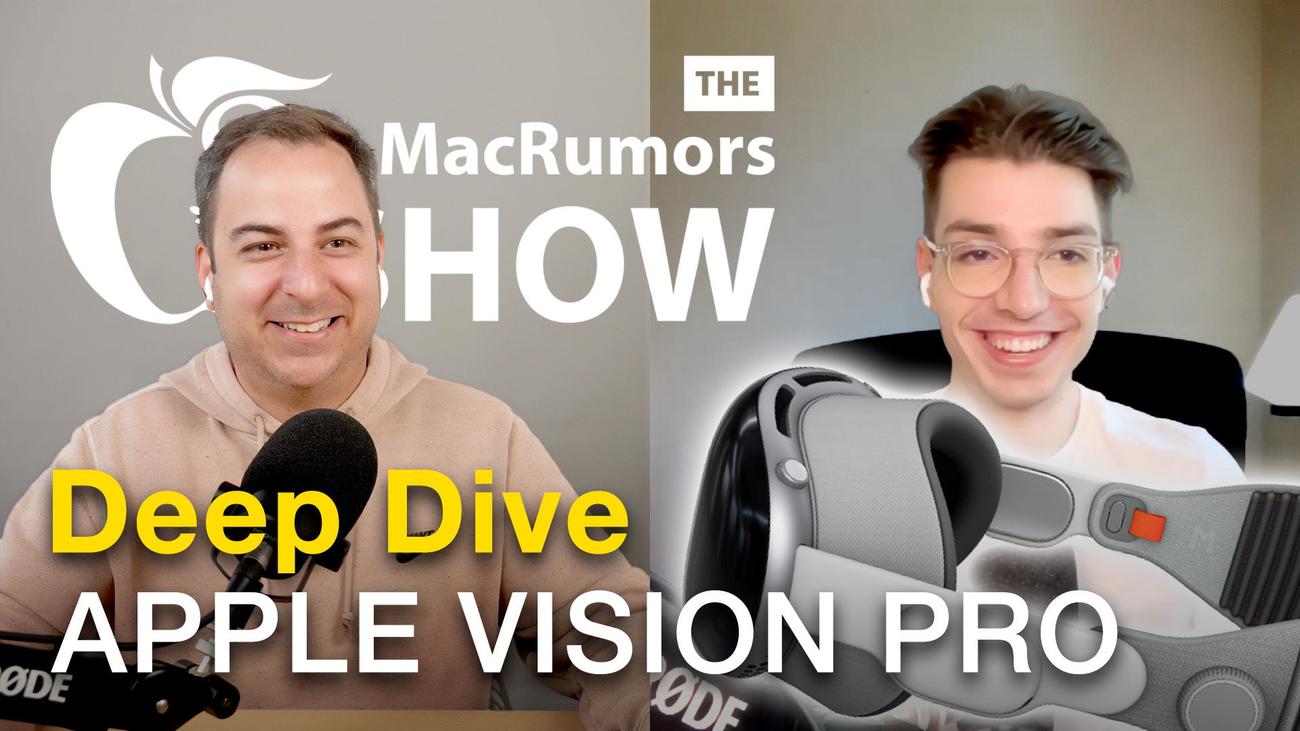 Η εκπομπή MacRumors: Vision Pro Deep Dive μετά την επίδειξη του WWDC
