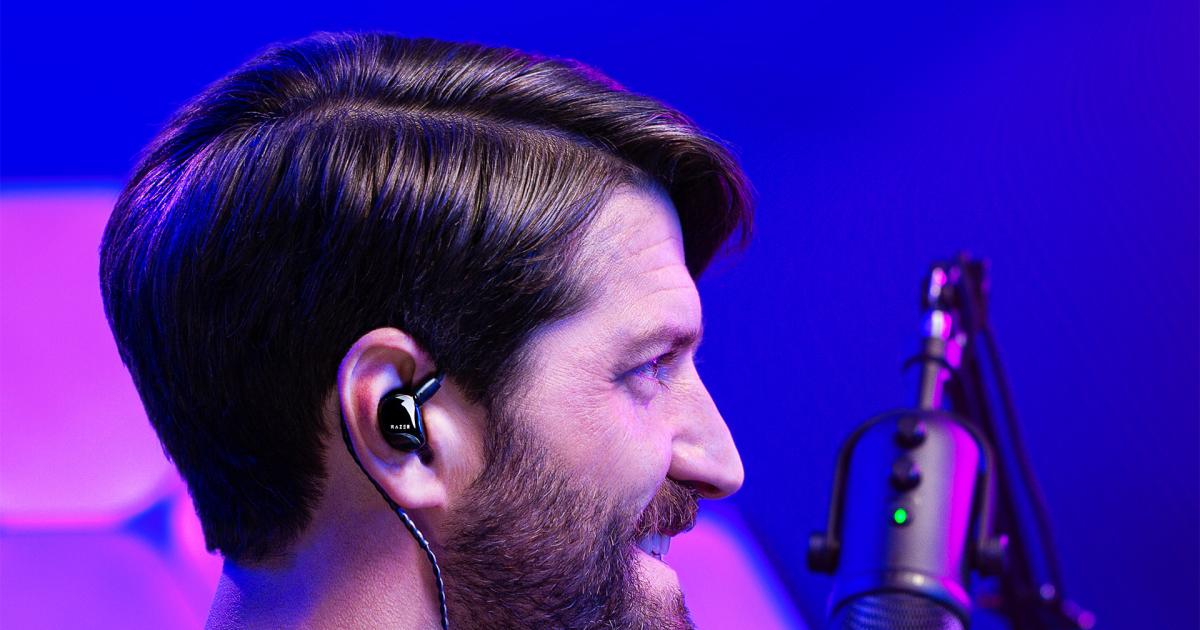 Η πρώτη in-ear οθόνη της Razer είναι κατασκευασμένη για gamers και streamers
