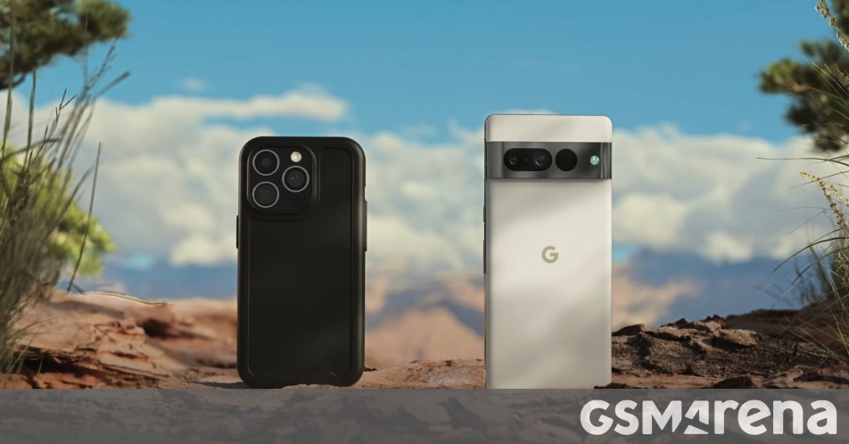 Η τελευταία διαφημιστική καμπάνια της Google απεικονίζει το iPhone 14 Pro να ζηλεύει το Pixel 7 Pro
