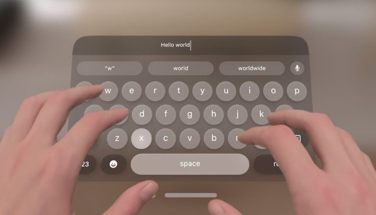 Μια πιο προσεκτική ματιά στο πληκτρολόγιο Vision Pro της Apple και άλλα χειριστήρια
