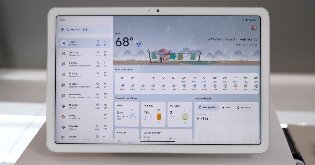 Οι συσκευές Google Pixel έχουν επιτέλους μια πραγματική προεπιλεγμένη εφαρμογή καιρού
