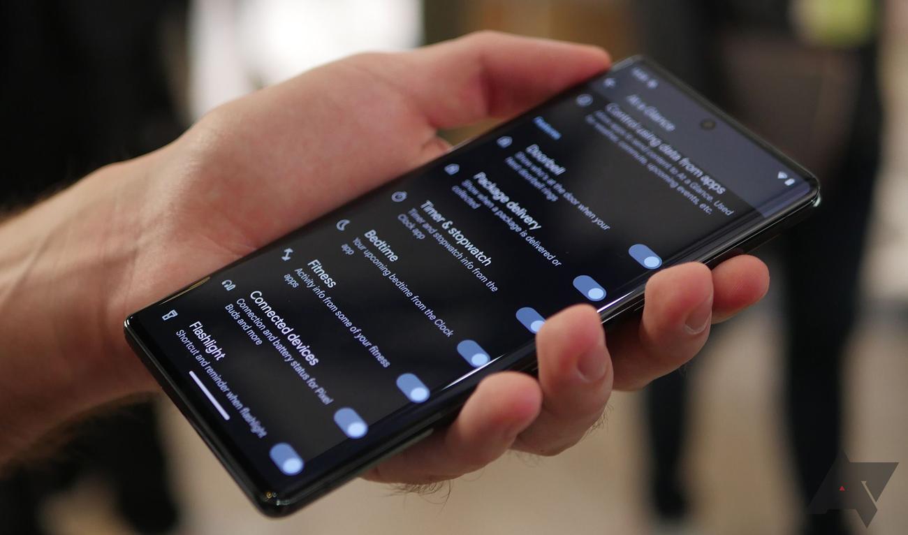 pixel-7-pro-glance-settings