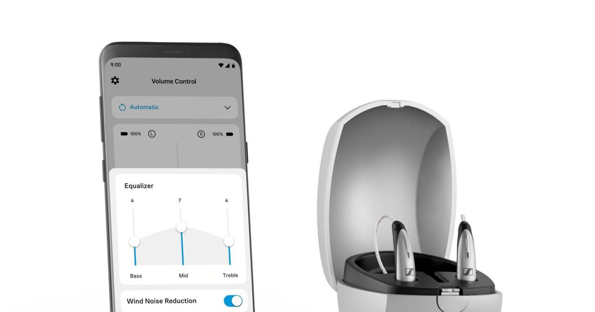 Τα πρώτα ακουστικά βαρηκοΐας της Sennheiser που κυκλοφορούν χωρίς ιατρική συνταγή συνοδεύονται από μια σύγχρονη θήκη φόρτισης
