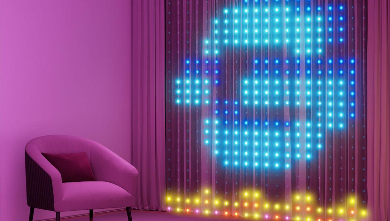 Τα φώτα κουρτίνας του Govee σάς επιτρέπουν να προσαρμόσετε ένα ολόκληρο παράθυρο ή τοίχο