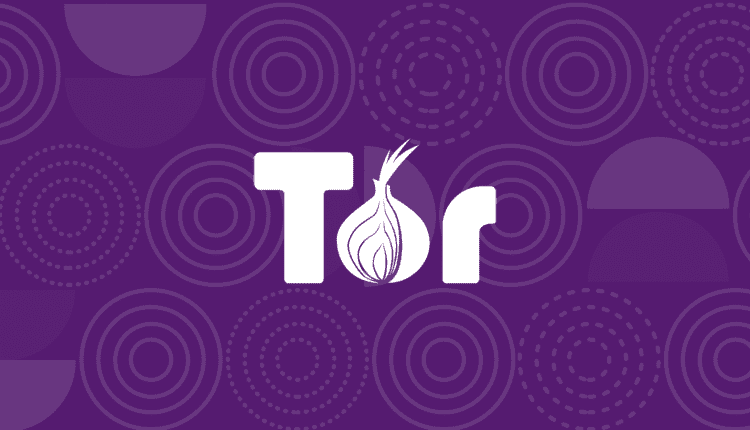 The Tor Project logo, featuring the word ‘Tor’ in white with the letter ‘o’ stylized as an onion shape, on a purple background.
