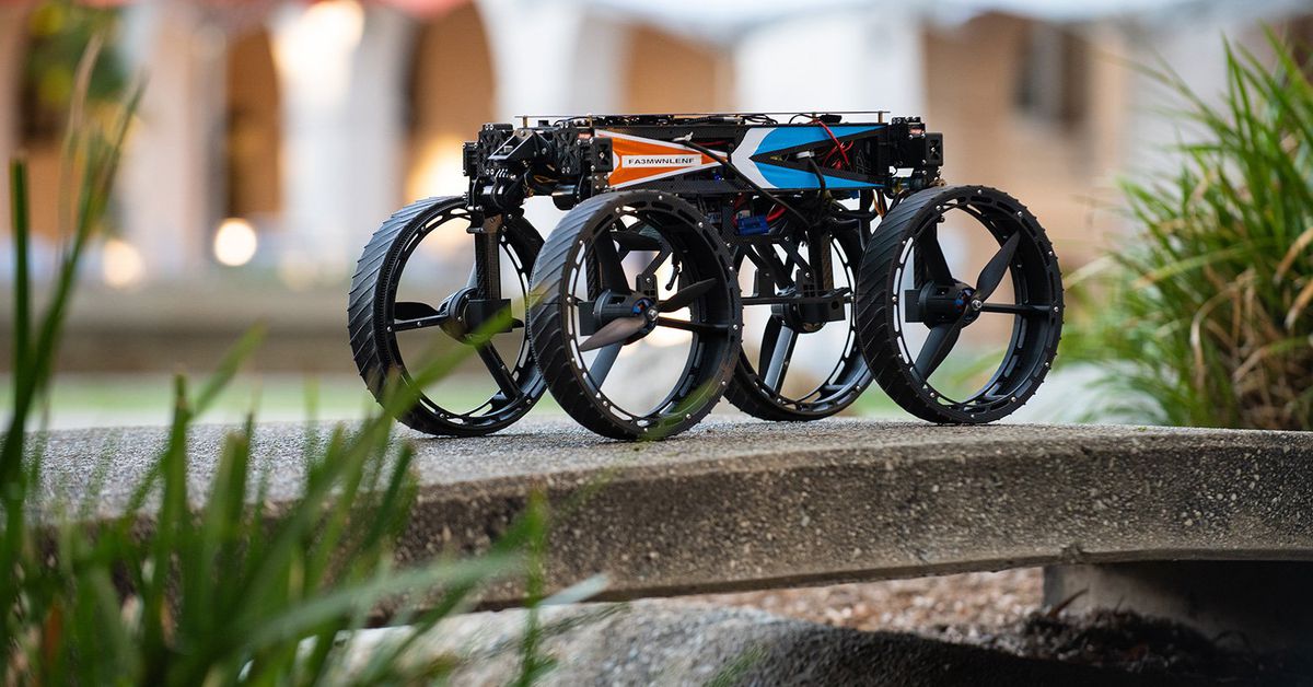 Το νέο «Morphobot» της Caltech είναι ένα μικρό μεταμορφωτικό ρομπότ που μπορεί να περπατήσει, να οδηγήσει και να πετάξει
