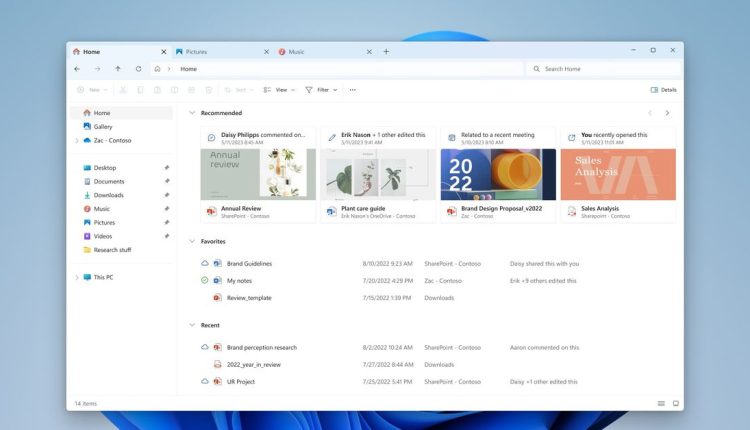 Το σύγχρονο File Explorer UI και ο φωτισμός RGB των Windows 11 ελέγχουν από τους δοκιμαστές

